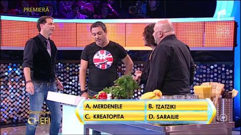 Rândul 1: Cum numesc grecii plăcinta cu carne?