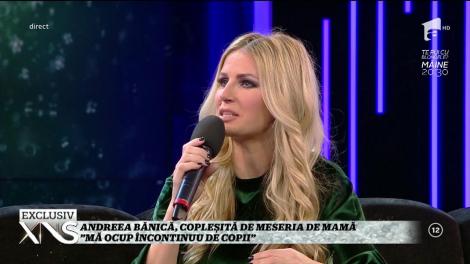 Andreea Bănică, copleşită de meseria de mamă! Vedeta a fost supusă celui mai greu test