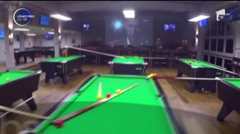 Cel mai spectaculos truc la biliard