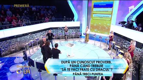 Runda 2: După un cunoscut proverb până când trebuie "să te faci frate cu dracul"?