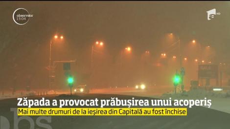 O parte dintr-o fabrică de bere din centrul Capitalei s-a prăbușit
