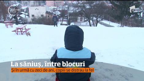 La șăniuș, între blocuri
