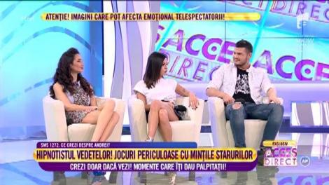 Hipnoză extremă. Natalia Mateuţ nu mai știe să numere până la șapte!