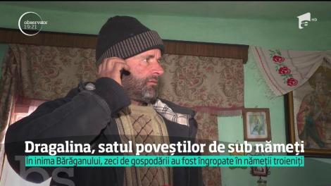 Dragalina, satul poveștilor de sub nămeți
