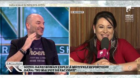 Oana Roman: "Nu mai pot să fac copii!"
