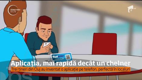 Aplicația care înlocuiește ospătarul