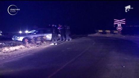 O maşină a fost lovită de un tren în apropierea oraşului Sântana. Cei doi arădeni au scăpat cu viaţă, ca prin minune