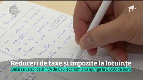 Reduceri de taxe şi impozite pentru românii care vor să-şi cumpere o locuinţă