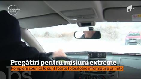 30 de angajați ai ISU Mureș au încercat drumuri off-road cu mașinile din dotare