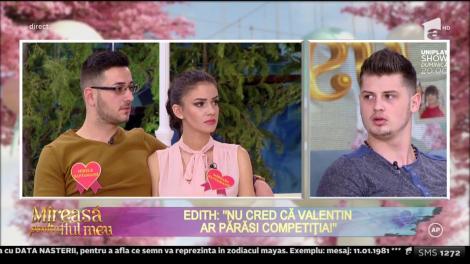 Valentin susține că declarația sa privind abandonarea competiției a fost doar un test!