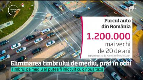 Timbrul de mediu ar putea fi înlocuit cu o altă taxă