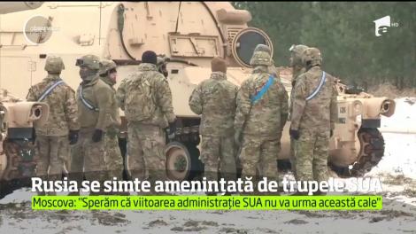 Tensiuni uriașe între cei doi giganți ai planetei. Rusia se simte ameninţată de trupele SUA