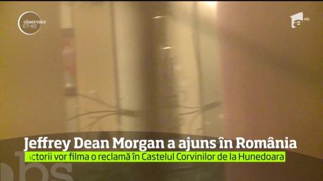 Jeffrey Dean Morgan şi Aaron Eckhart au ajuns aseară în Romania