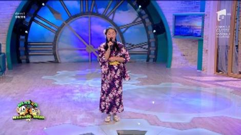 Micuţa româncă-japoneză Sara Nukina a emoţionat publicul Neatza
