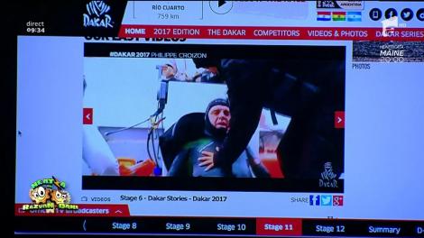 Poveste emoţionantă! Philippe Croizon pilotează în Raliul Dakar fără mâini și fără picioare