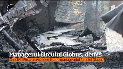 Gabriela Firea a cerut demiterea managerului Circului Globus