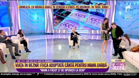Fiica adoptată: ”Mama a făcut 37 de operații la ochi”