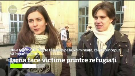 Iarna face victime printre refugiaţi! S-au înregistrat cel puţin cinci decese