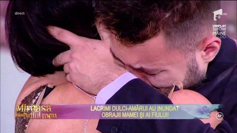 Împăcare emoţionantă la ceasul despărţirii! Lacrimi dulci-amărui au inundat obrajii Constantinei şi ai fiul ei, Mădălin!