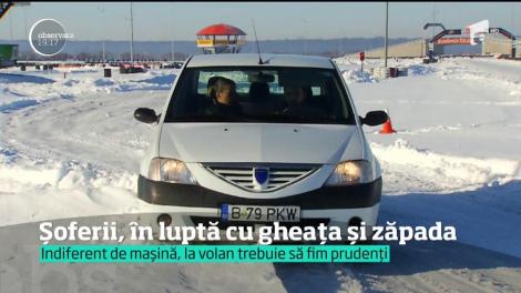 Maşinile cu tracţiune pe roţile din spate, un pericol pe timp de iarnă