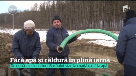 Locuitorii din Bacău au rămas fără apă şi fără căldură în calorifere
