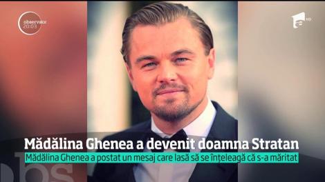 VIDEO! Mădălina Ghenea e femeie măritată! Vedeta a făcut anunțul pe Facebook: "Domnul și Doamna Stratan!”