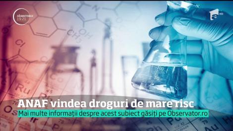ANAF a scos la vânzare, în Târgu Jiu, droguri de mare risc