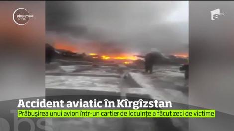 Accident aviatic în Kîrgîzstan. 30 de persoane și-au pierdut viața în mod tragic!