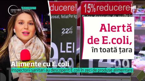 ALERTĂ în România. S-a descoperit BACTERIA UCIGAȘĂ în zeci de produse alimentare!