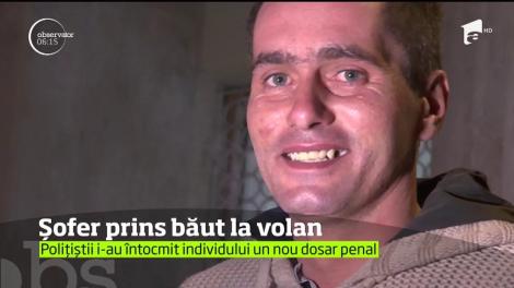 Șofer beat, prins de poliţiştii după o cursă de mai bine de doi kilometri