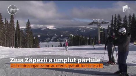 Ziua Mondială a Zăpezii a umplut pârtiile