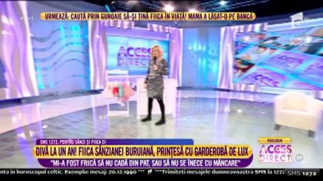 Divă la un an! Izabela, fiica Sânzianei Buruiană, e prințesă cu garderobă de lux: Cum arată hainuțele micuței