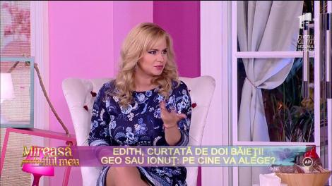 Edith este curată de doi băieți, Geo și Ionuț!