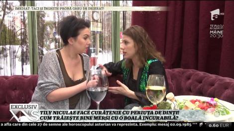 Tily Niculae face curăţenie cu periuţa de dinţi! Cum trăieşte bine mersi cu o boală incurabilă