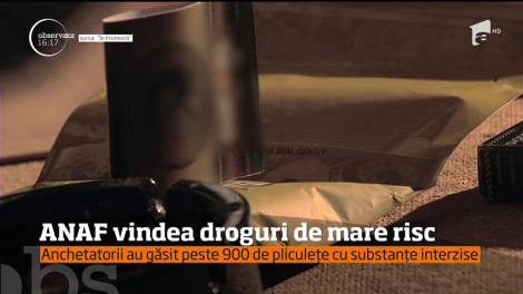 Procurorii DIICOT și polițiștii DDCO au descins într-un magazin ANAF care vindea droguri