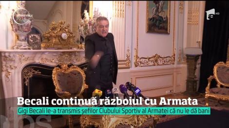Becali i-a anunţat pe conducătorii clubului sportiv să-şi ia gândul de milioanele de euro despăgubiri