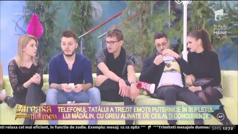 Separarea părinților a distrus sufletul lui Mădălin