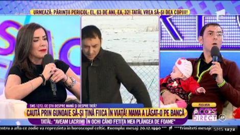 Bunicul fetiței părăsite de Vasilica, femeia care i-a dat naștere "Din mâna mamei nu lipsea băutura"