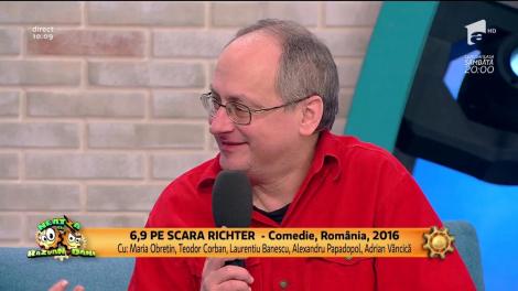 Scenaristul Nae Caranfil, cronica filmului ”6,9 pe scara Richter”: ”Sunt o mulțime de lucruri care nu au ce căuta într-o comedie, dar care, sper, să fie foarte comice!”