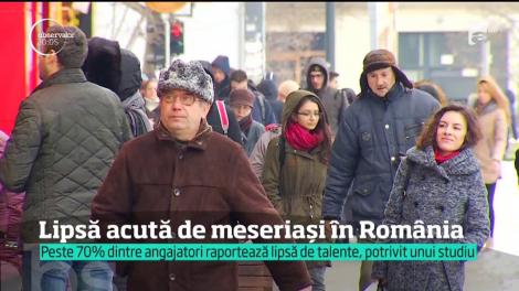România duce lipsă de muncitori calificaţi mai mult ca oricând