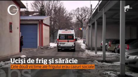 Uciși de frig și sărăcie. În ultimul timp, două persoane au murit de frig la Galați