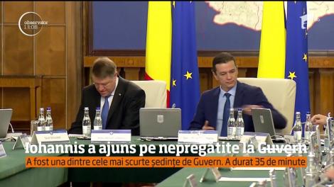 Agitaţie mare pe scena politică. Klaus Iohannis a venit pe nepregătite la Palatul Victoria