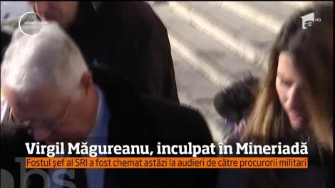 Virgil Măgureanu, inculpat în dosarul Mineriadei din iunie 1990