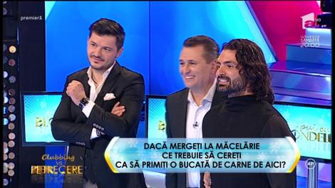 Surprize-surprize, în platoul de la "Te pui cu blondele". O văcuță prea emoționată le-a lăsat o amintire invitaților și blondelor