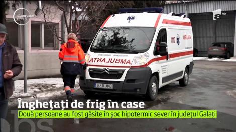 Gerul din ultimele zile a făcut noi victime. Două persoane au fost găsite îngheţate în propriile gospodării!