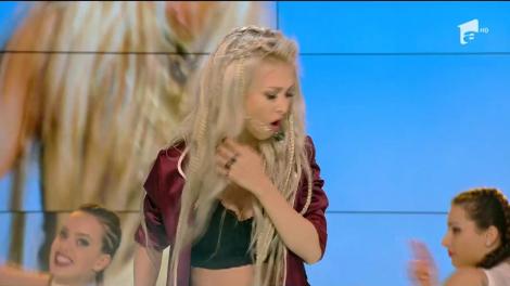 Andreea Bălan a cântat, ÎN PREMIERĂ, noua sa piesă! ”Sens unic”, prima interpretare de excepție, la ”Acces Direct”