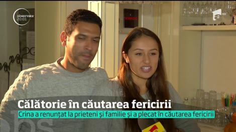 Crina a renunţat la prieteni şi familie şi a plecat în lumea largă!
