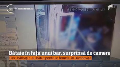 Cinci bărbați s-au bătut pentru o femeie, în Dâmbovița