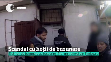 Trei hoţi de buzunare au fost prinşi într-un tramvai din Timişoara