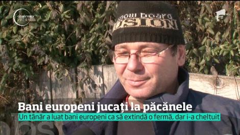 Un tânăr din Iaşi ar fi jucat la păcănele bani din fonduri europene